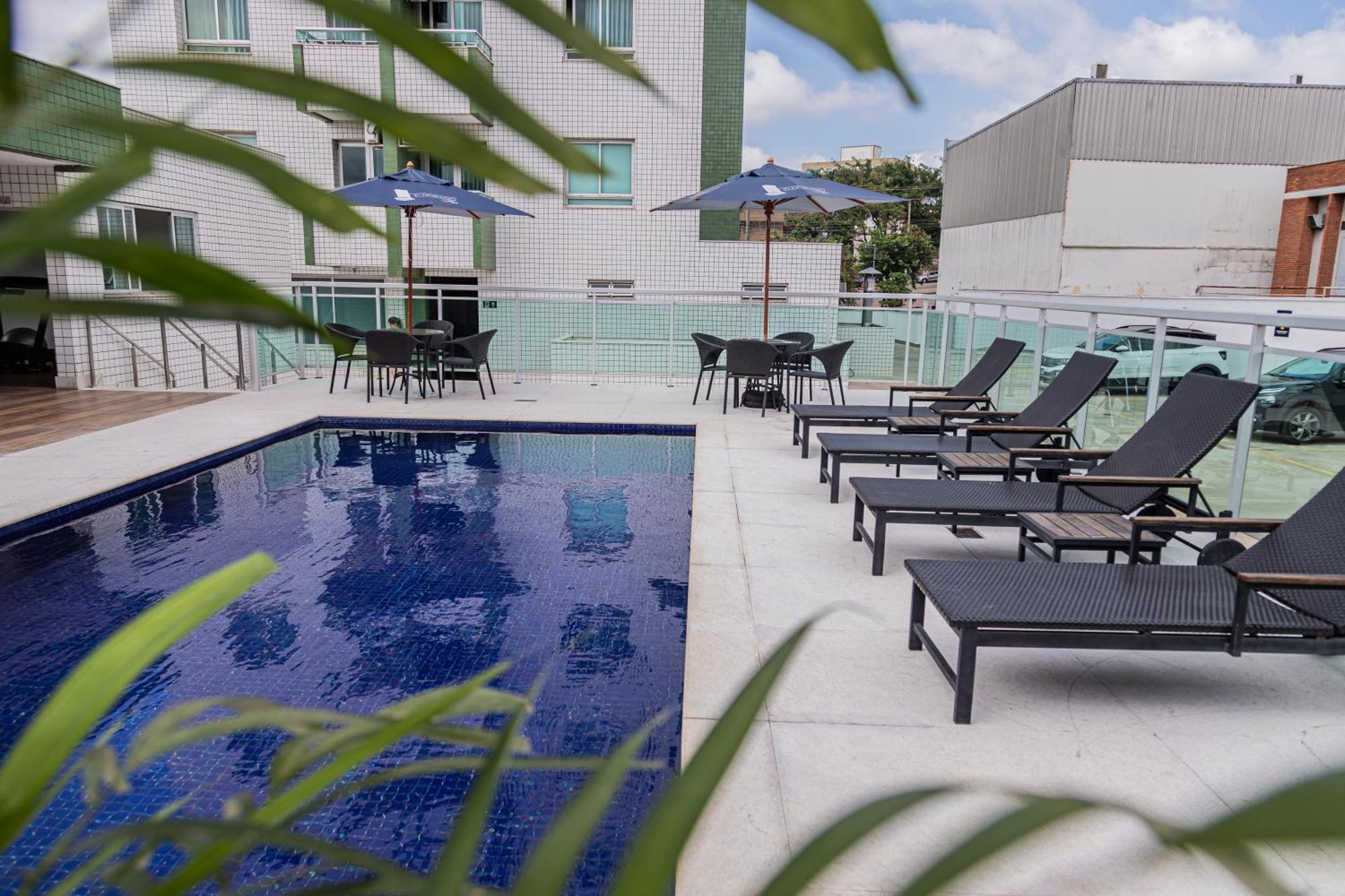 Hotel Eldorado Flat Contagem Esterno foto